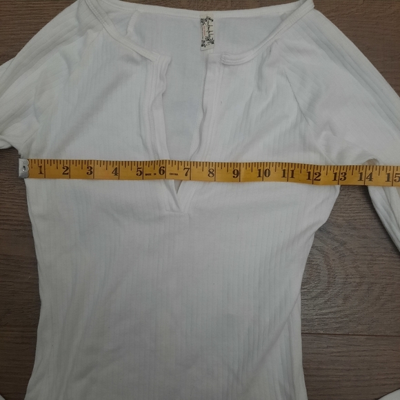 FREE PEOPLE Billie Layering Top In White - Picture 6 of 8